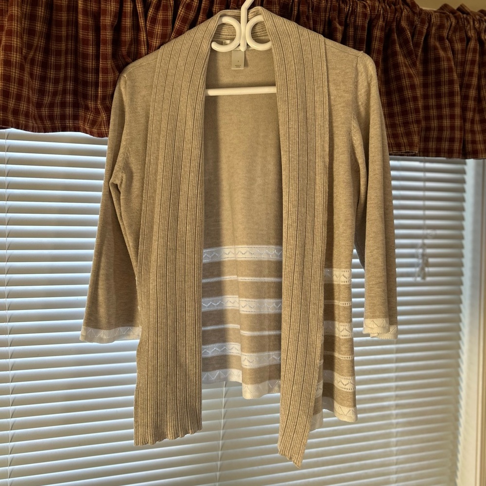 Open Front Cardigan Sweater